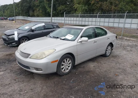 2004 Lexus Es 330 from USA, damaged, VIN JTHBA30G045016730